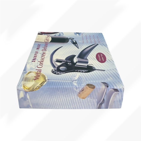 📌 *Corkscrew Set - New Sharper Image Deluxe Metal Corkscrew Set - Never Used - Picture 6 of 11